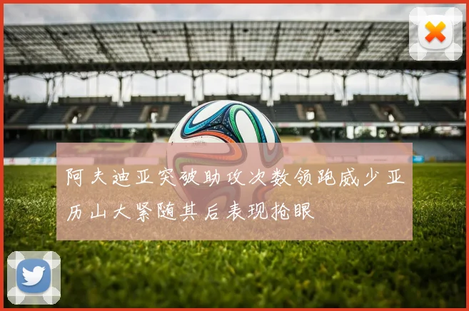 阿夫迪亚突破助攻次数领跑威少亚历山大紧随其后表现抢眼