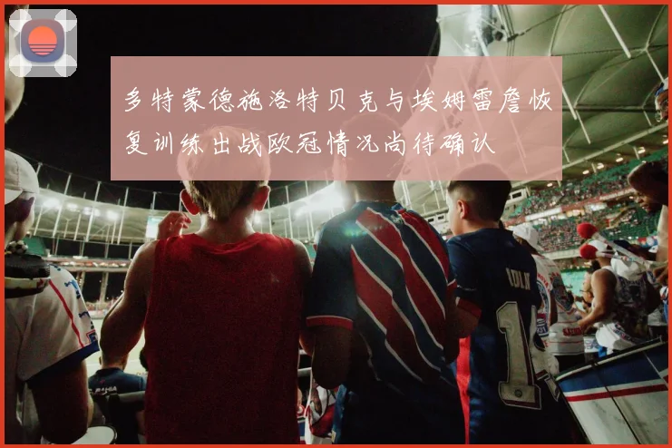 多特蒙德施洛特贝克与埃姆雷詹恢复训练出战欧冠情况尚待确认